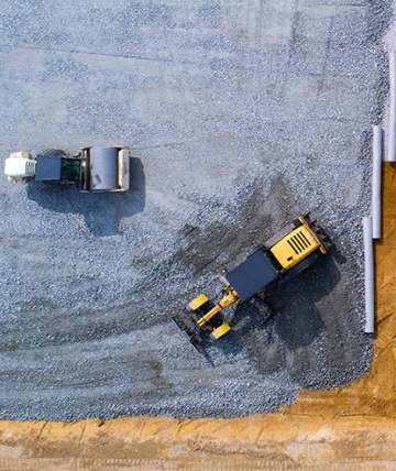 Travaux  de terrassement
